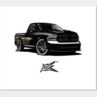 ram 1500 rt black 1 Posters and Art